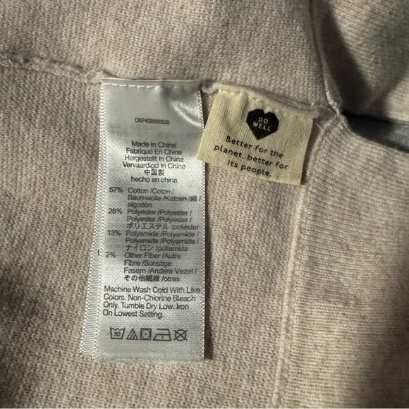 Madewell Northey Zip-Up Hoodie Sweater | Very Good Condition - Picture 8 of 8